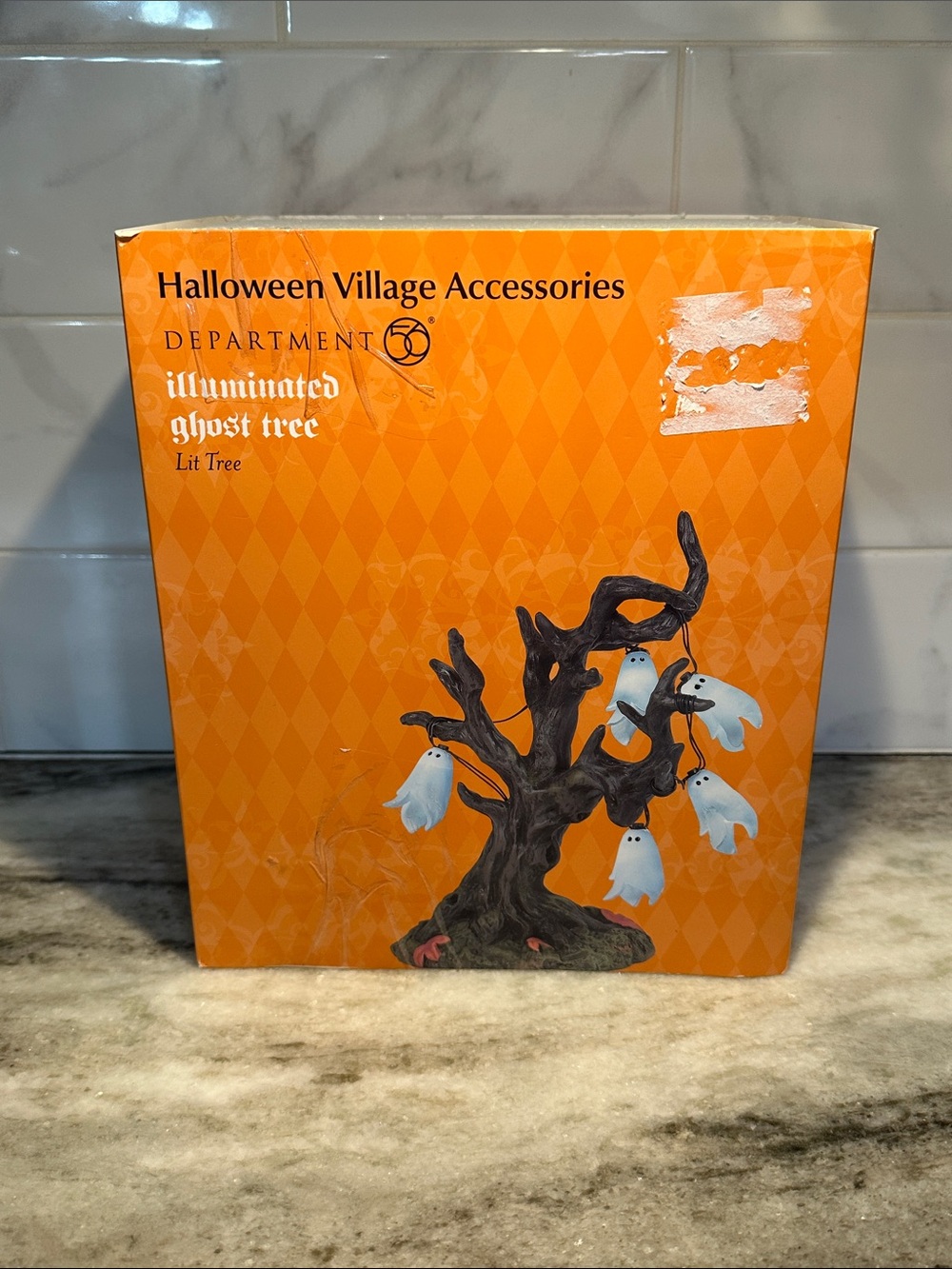 Department 56 Halloween Illuminated Ghost Tree Lit Tree Brand New Dept 56 Lights